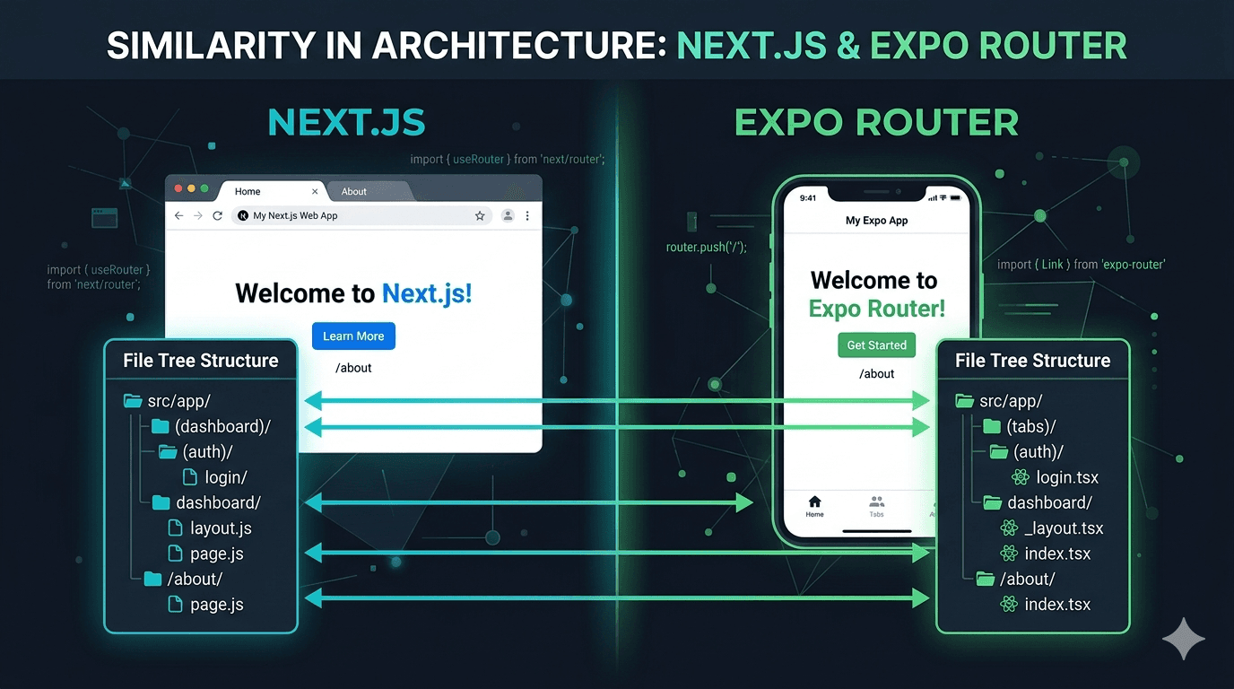 Expo Router pour les devs Next.js : le routing mobile que tu connais déjà