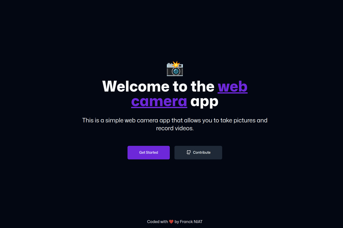 Web Camera